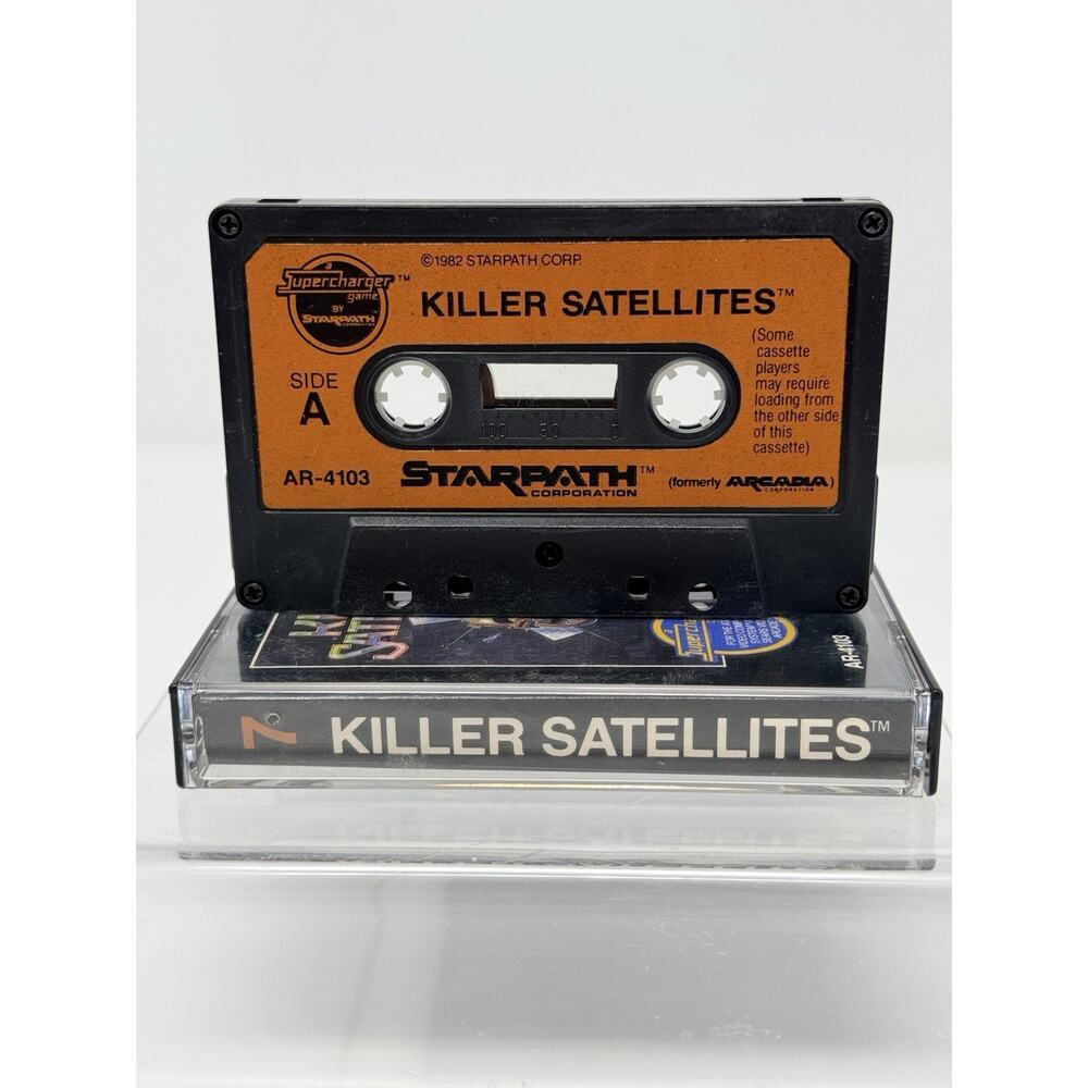 Killer Satellites Atari 2600 Starpath Complete CIB Tested - Picture 12 of 13